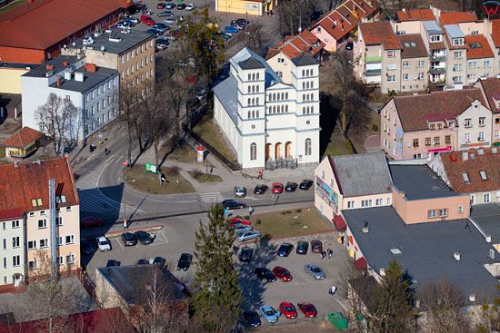 Cerkiew Szkieletowa w Lidzbarku Warminskim.